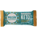 Pulsin Plant Based Keto Bar with 12.6gr Protein & Flavor Chocolate Fudge Peanut 50gr