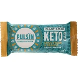 Pulsin Plant Based Keto Bar with 12.6gr Protein & Flavor Chocolate Fudge Peanut 50gr