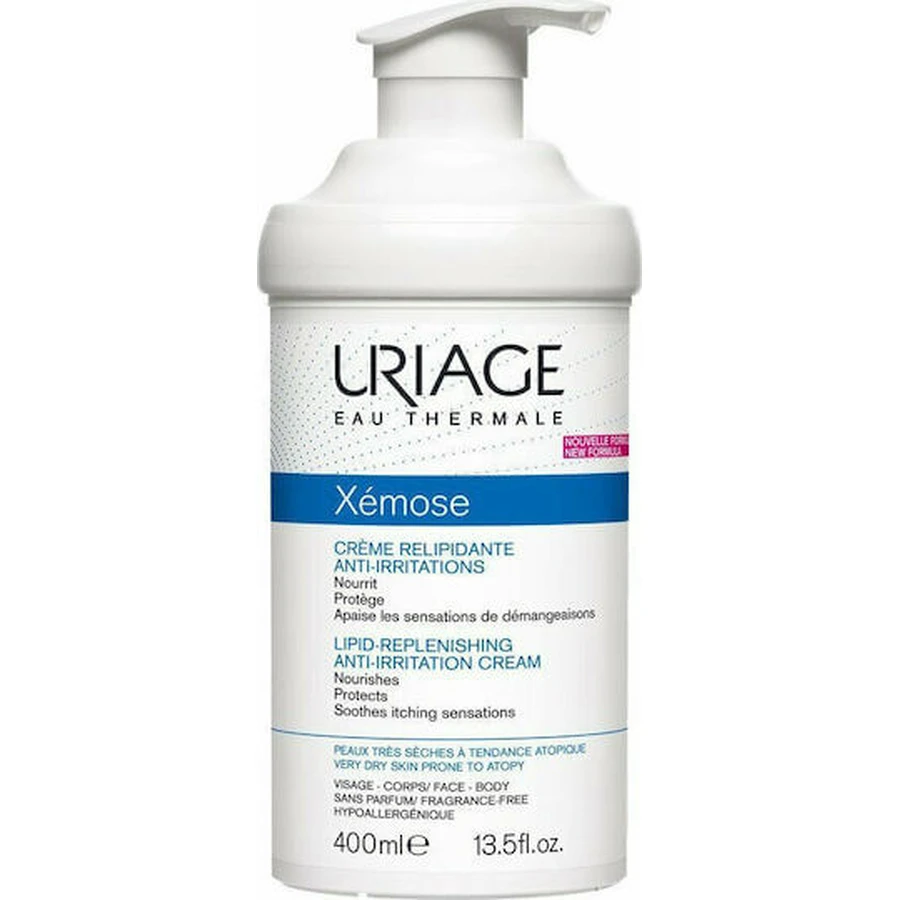Uriage Xemose Crema hidratante regeneradora para pieles atópicas 400ml