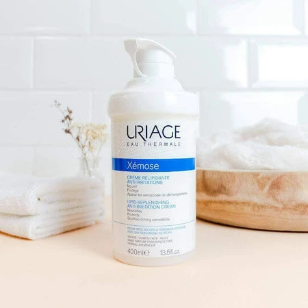 Uriage Xemose Crema hidratante regeneradora para pieles atópicas 400ml