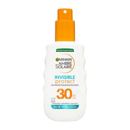 Garnier Invisible Protect Refresh Spray Protector Solar Rostro y Cuerpo SPF30 150ml
