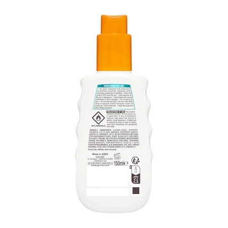 Garnier Invisible Protect Refresh Spray Protector Solar Rostro y Cuerpo SPF30 150ml