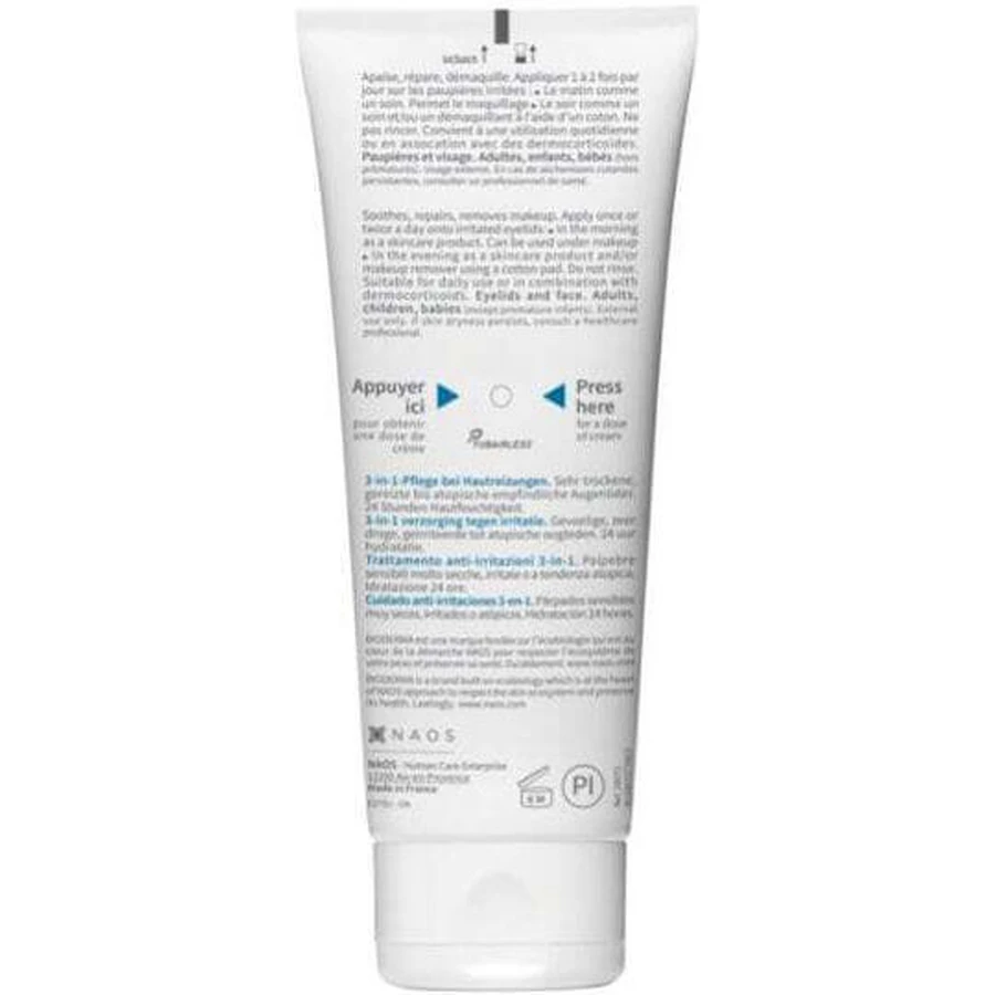 Bioderma Atoderm Intensive 3 in 1 Moisturizing Eye Cream for Sensitive Skin 100ml
