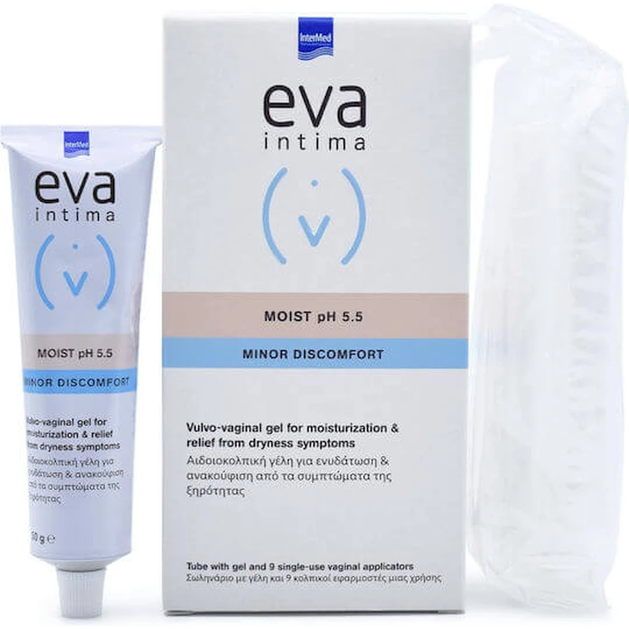 InterMed Eva Intima Intima Moist pH 5.5 Gel hydratant 50gr 9pcs