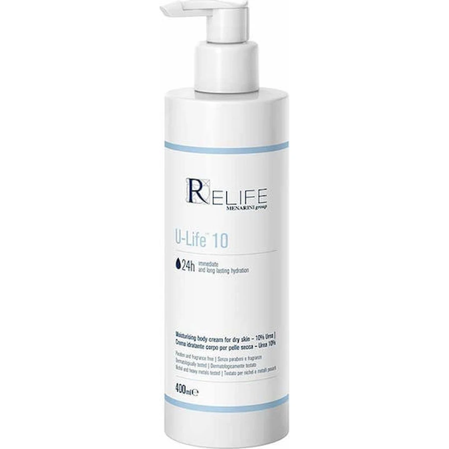 Relife U-Life 10 Crema Hidratante Corporal con Urea para piel seca/muy seca 400ml