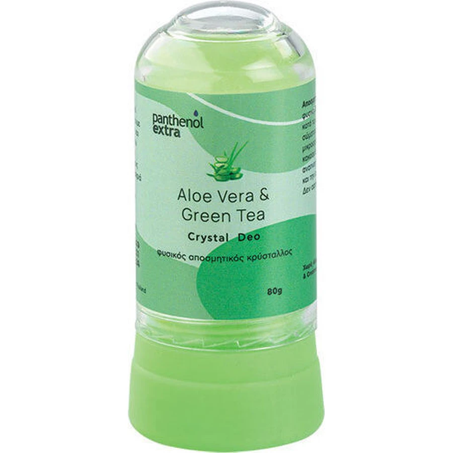 Medisei Panthenol Extra Crystal Aloe Vera und Grüner Tee Deodorant Roll-On 80gr