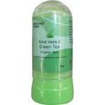 Medisei Panthenol Extra Crystal Aloe Vera und Grüner Tee Deodorant Roll-On 80gr