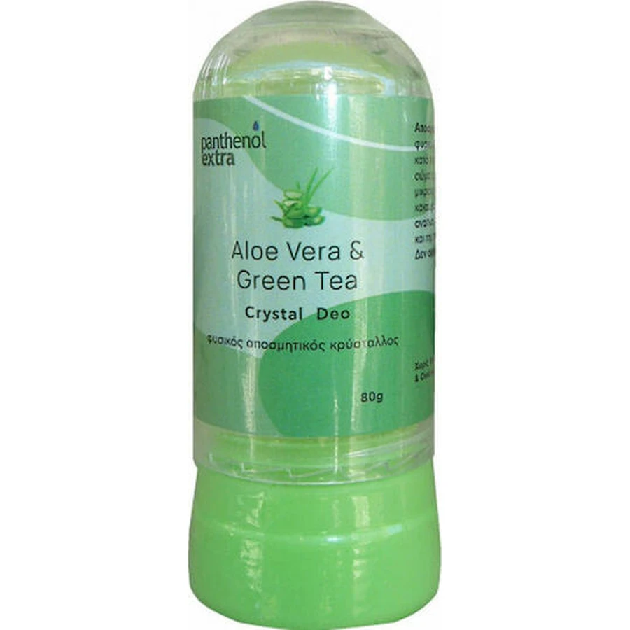 Medisei Panthenol Extra Crystal Aloe Vera und Grüner Tee Deodorant Roll-On 80gr
