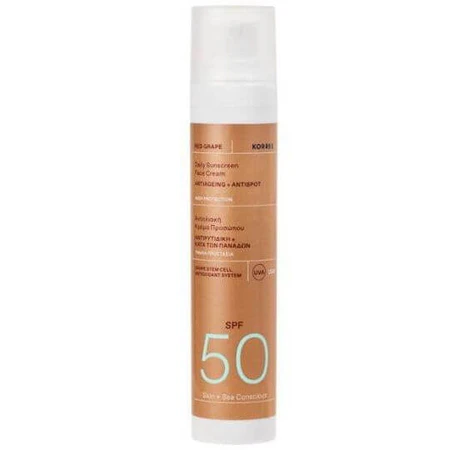 Korres Sun Protection Face Cream with Red Grape SPF50 50ml
