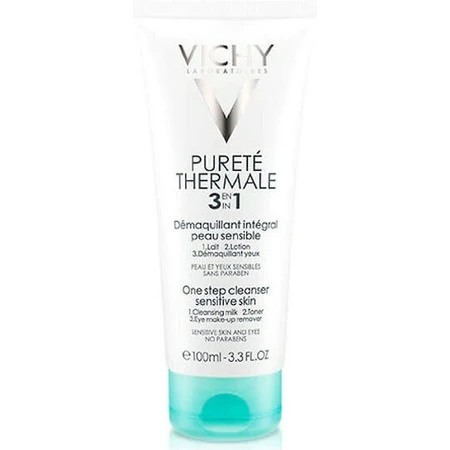 Vichy Purete Thermale 3 In 1 Make-up Verwijderende Emulsie voor Gezicht & Ogen 100ml
