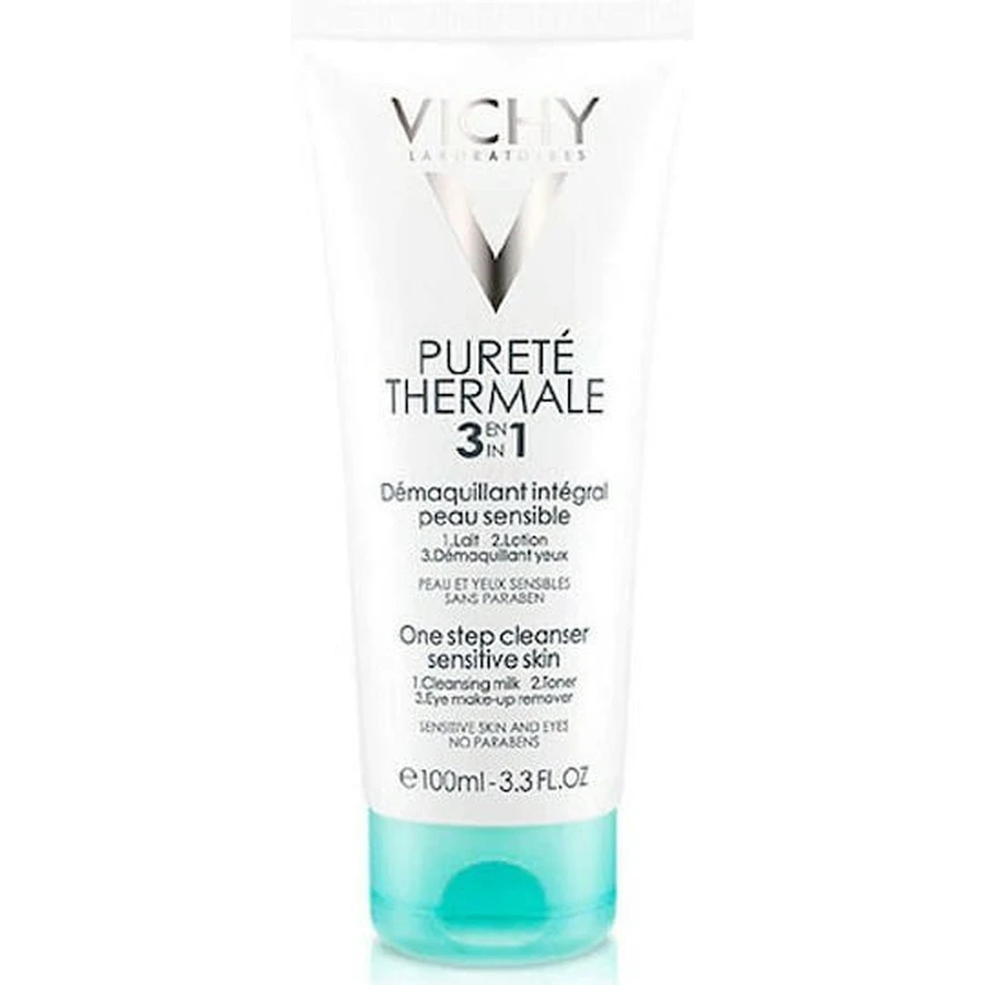 Vichy Purete Thermale 3 In 1 Make-up Verwijderende Emulsie voor Gezicht & Ogen 100ml
