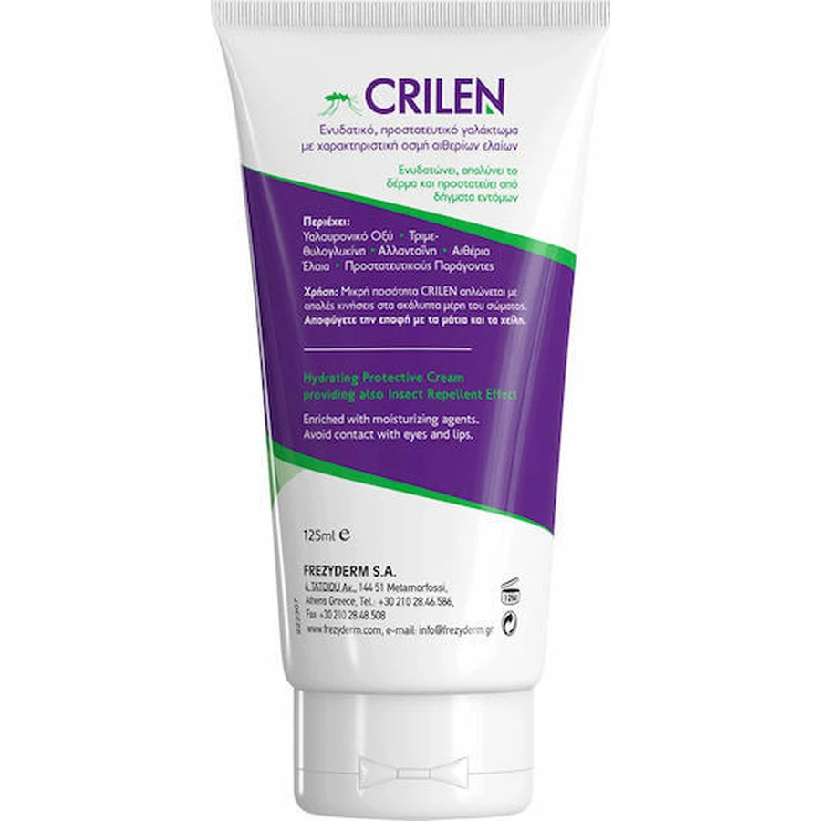 Frezyderm Crilen Hydraterende Beschermende Insectenwerende Crème in Tube Geschikt voor Kinderen 125ml