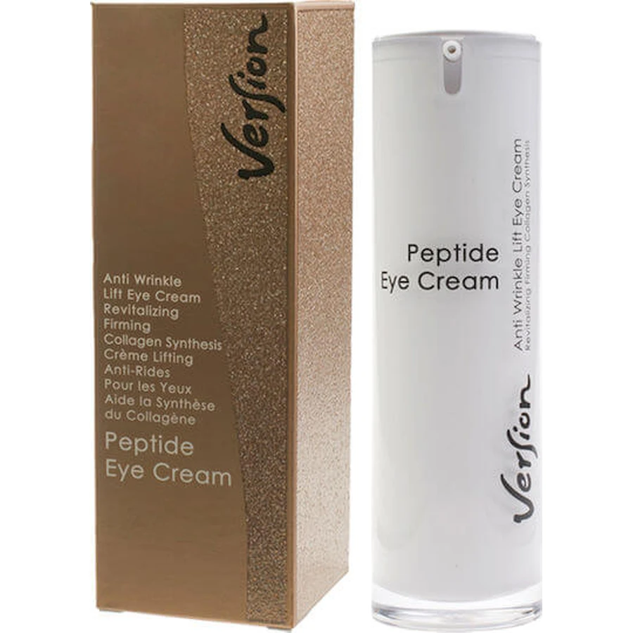 Version Anti-aging en verstevigende peptidische oogcrème met hyaluronzuur en collageen 30ml