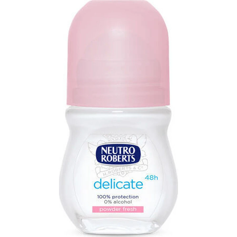 Neutro Roberts Delicate Powder Fresh Deodorant 48h in Roll-On 50ml