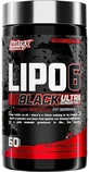 Nutrex Lipo 6 Black Ultra Concentrate with Unflavoured Flavor 60 caps