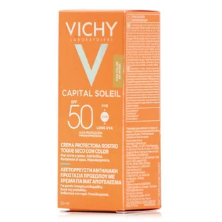 Vichy BB Matteerbare Dry Touch Waterbestendige Gezichtszonnecrème SPF50 met Pigment 50ml