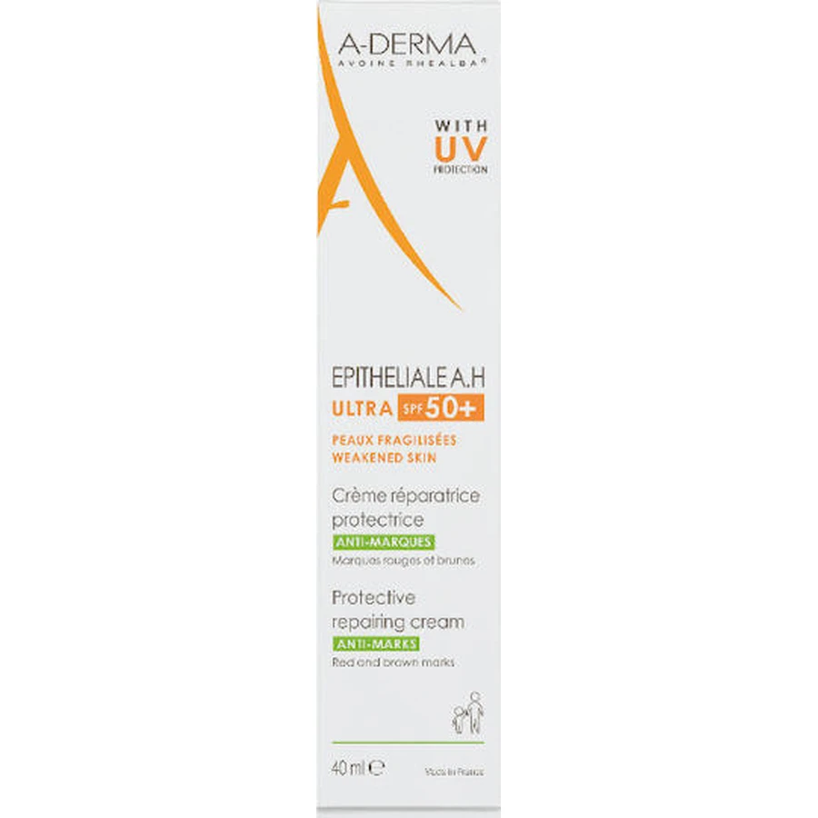 A-Derma Epitheliale A.H Ulta Regenererende Lichaamscrème met Hyaluronzuur voor normale & gevoelige huid 40ml