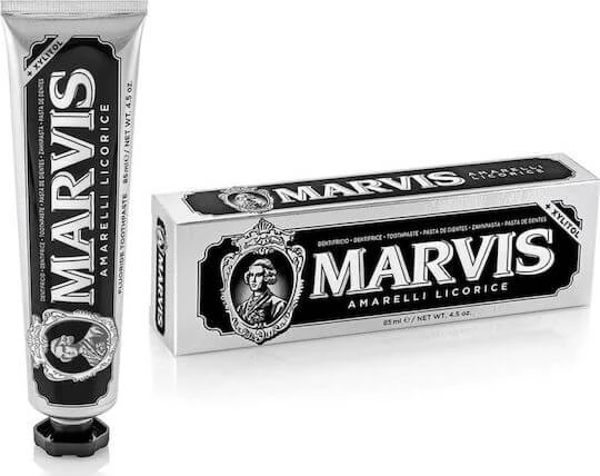 Marvis Amarelli Licorice Toothpaste for Gingivitis, Plaque and…