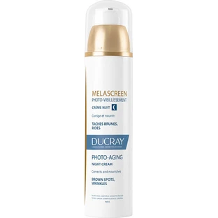 Ducray Melascreen Crème visage anti-âge, anti-imperfections et taches pigmentaires à l'acide hyaluronique et au collagène 50ml