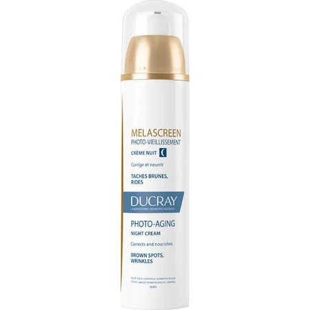 Ducray Melascreen Crème visage anti-âge, anti-imperfections et taches pigmentaires à l'acide hyaluronique et au collagène 50ml