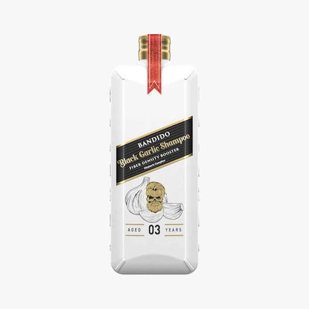 Bandido Golden Collection Black Garlic Hair Shampoo For Hair Loss For All Hair Types 350ml