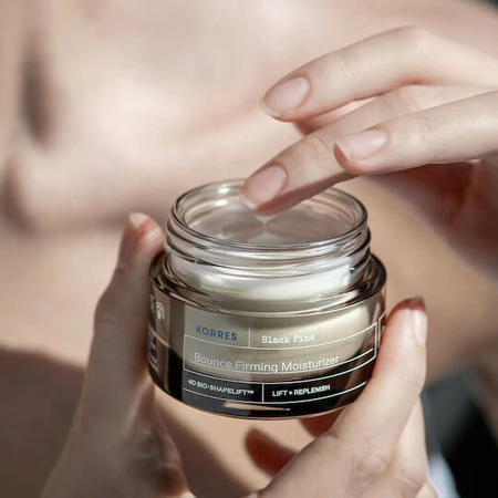 Korres Black Pine 4D Rich Moisturizing and Toning Day Face Cream with Collagen 40ml