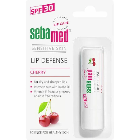 Sebamed Defense SPF30 Cherry Lip Balm SPF30 4.8gr