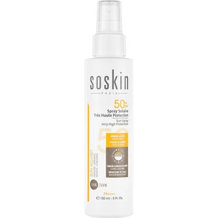 Soskin Sun Guard Milky Waterproof Sun Protection Mist Protección solar facial y corporal (SPF)50 150ml