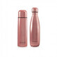 Set di due borracce thermos per liquidi, My baby &amp; Me, Rose, 500 ml, Miniland