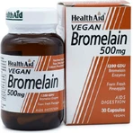 Health Aid Bromelain 500mg 30 veget capsules