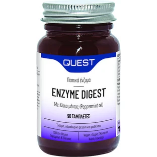 Quest Enzyme Digest with Peppermint Oil with Peppermint Oil 90 tabs