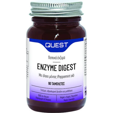 Quest Enzyme Digest with Peppermint Oil with Peppermint Oil 90 tabs