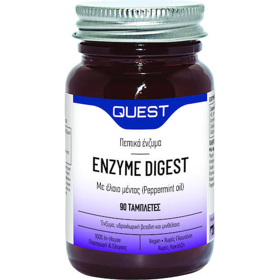 Quest Enzyme Digest with Peppermint Oil with Peppermint Oil 90 tabs