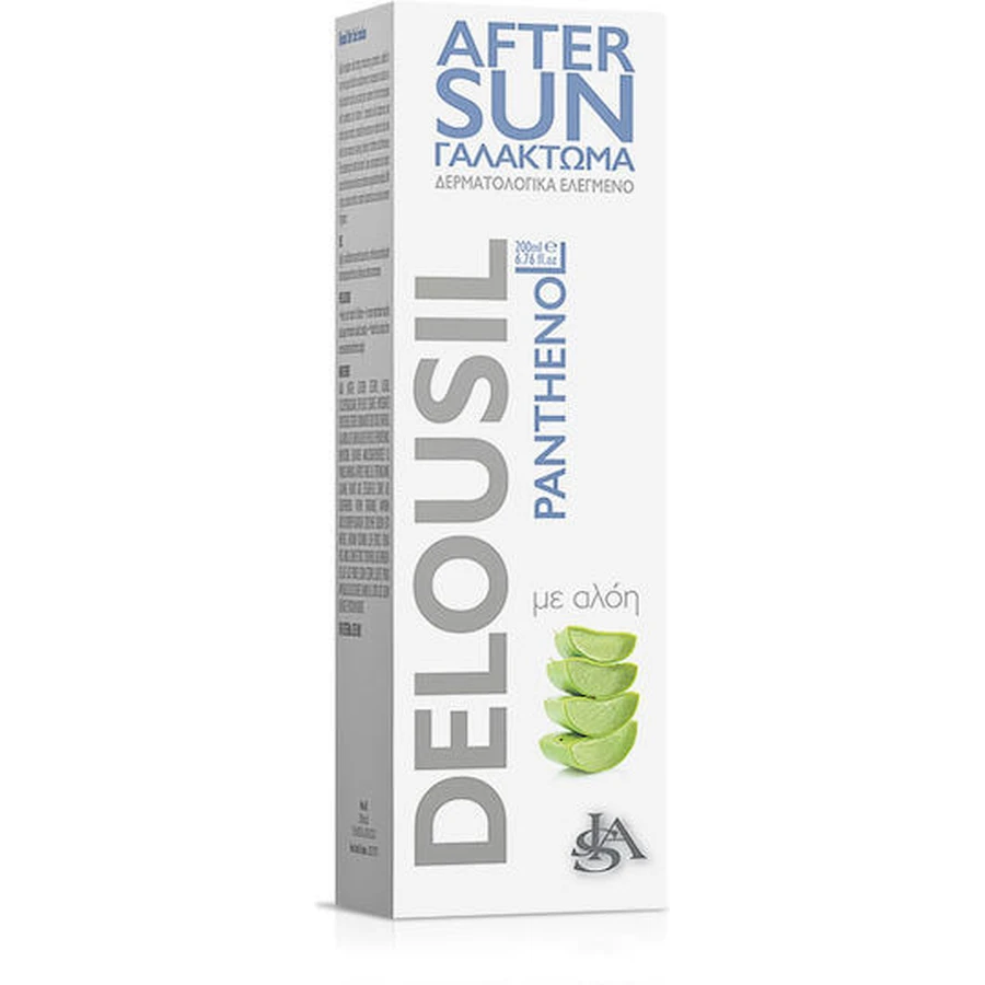 Delousil Panthenol Emulsión Calmante Loción Corporal Hidratante para todo tipo de pieles 200ml