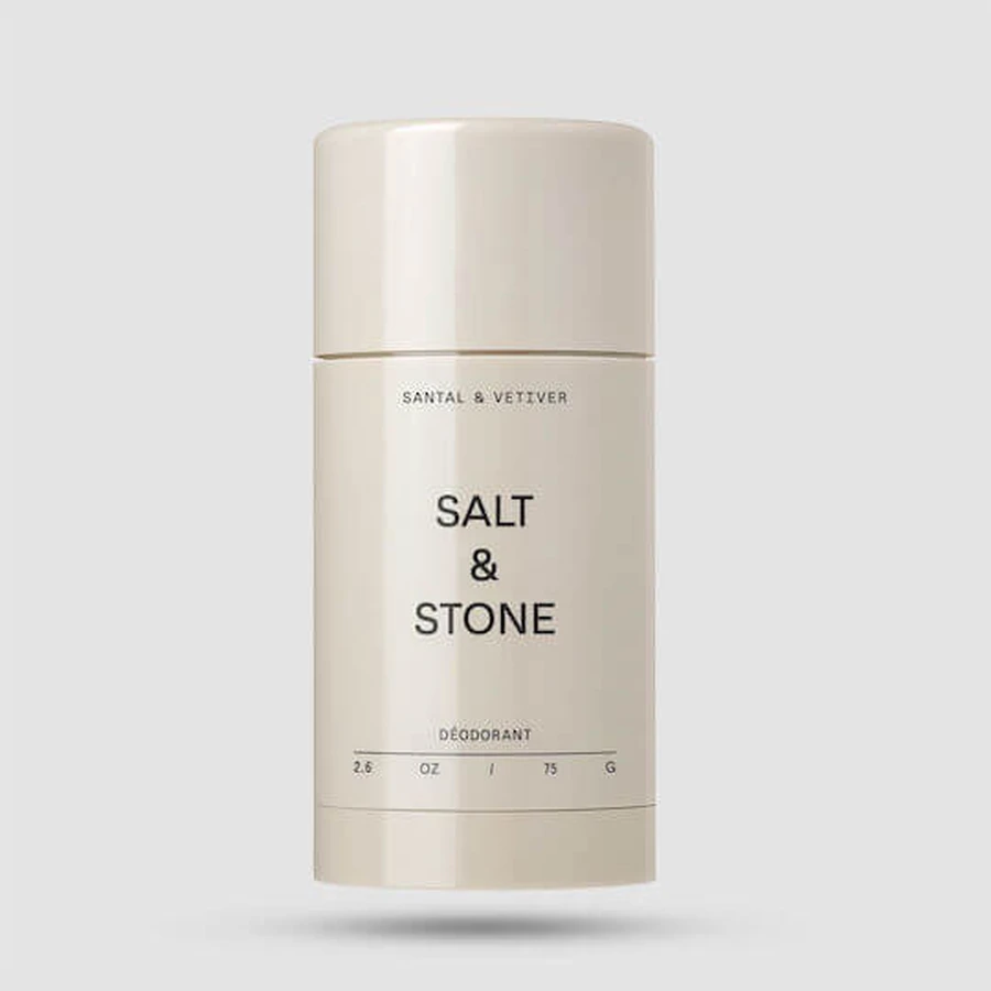 Desodorante Natural Salt & Stone Sándalo Desodorante Natural en Barra Sin Aluminio 75gr
