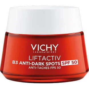 Vichy Liftactiv B3 48h Anti Pigmentation Spots Day Cream avec SPF50 pour l'hydratation, l'anti-âge et les taches pigmentaires avec Acide Hyaluronique et Niacinamide 50ml