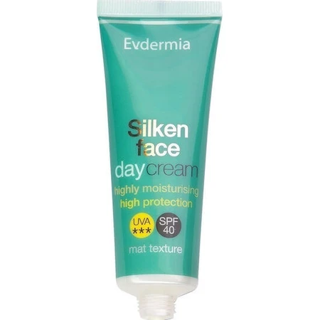 Evdermia Silken Crema de Día Protección Solar Crema Facial SPF40 50ml
