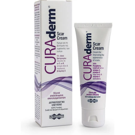 UNI-PHARMA CURAderm Healing & Scar Cream 50ml