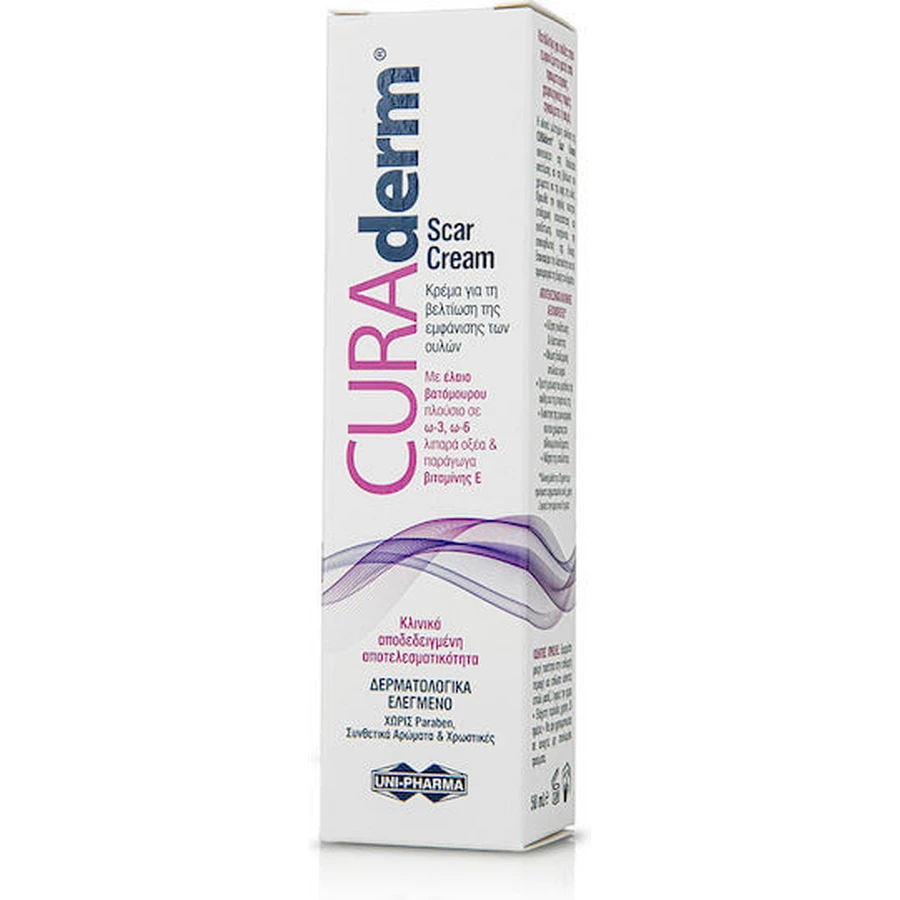 UNI-PHARMA CURAderm Healing & Scar Cream 50ml