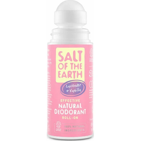 Salz der Erde Lavendel & Vanille Natürliches Roll-On Deodorant Aluminiumfrei 75ml