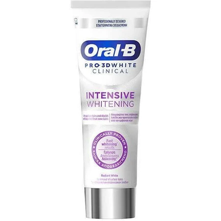 Oral-B Pro 3D 3D White Clinical Radiant White Zahnpasta 75 ml