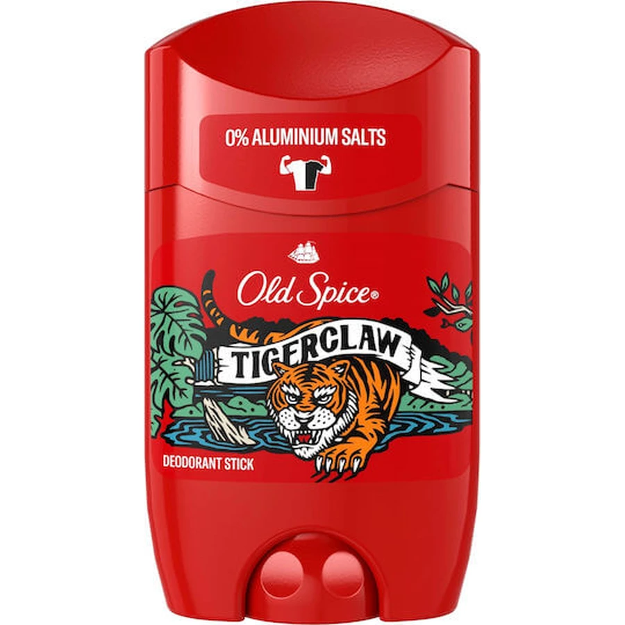 Old Spice Tigerclaw Déodorant Stick Sans Aluminium 50ml