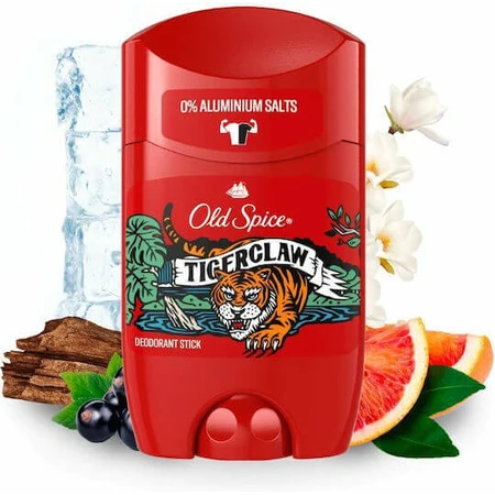 Old Spice Tigerclaw Déodorant Stick Sans Aluminium 50ml