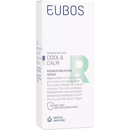 Eubos Cool & Calm Redness Exfoliating Anti-Aging Exfoliating Serum For Face 30ml