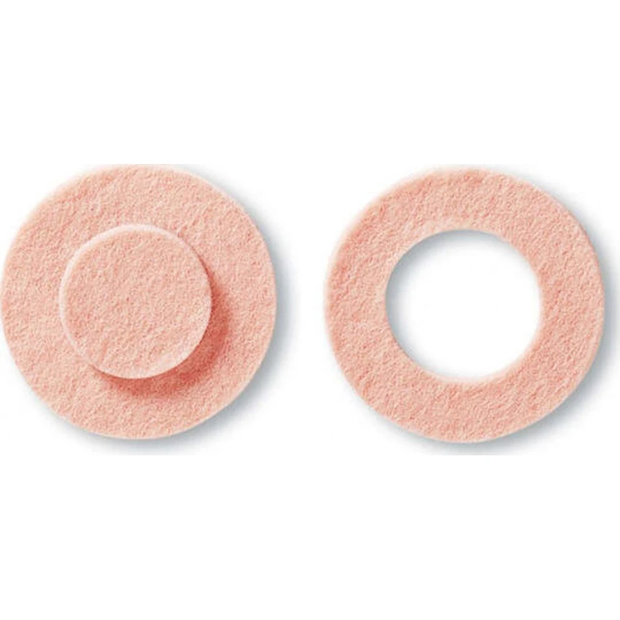 Gehwol Round Toe Ring Bandages for Cracked Heels For Women 9pcs 1126200