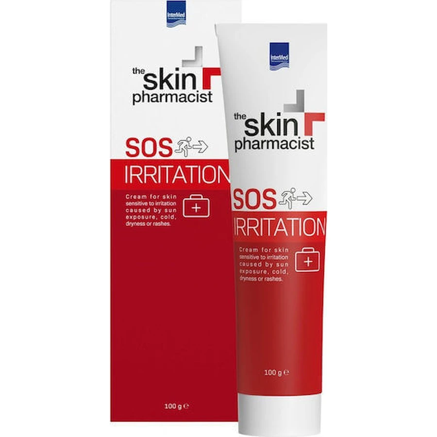 InterMed De Huidapotheker SOS Irritatie Brandwonden Crème 100gr