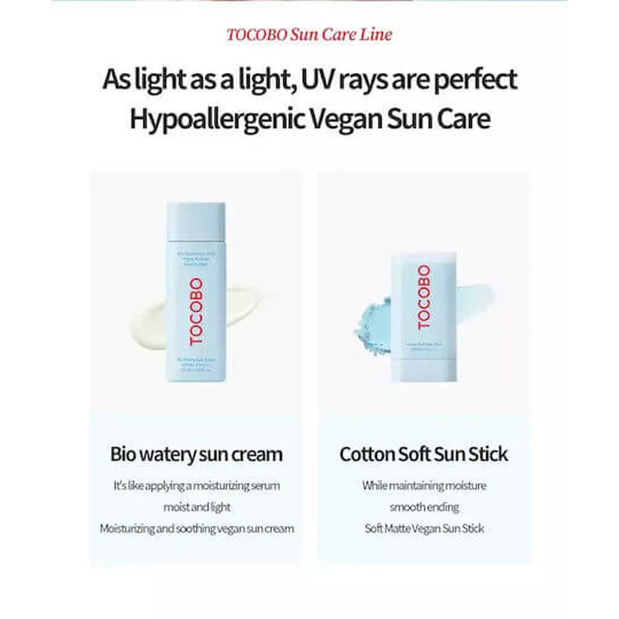 Tocobo Cotton Soft Stick Face Sunscreen SPF50 19gr