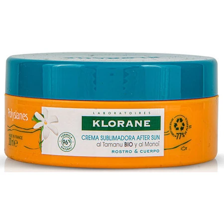 Klorane Polysianes Crème Après-Soleil Visage et Corps 200ml