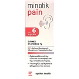 Epsilon Health Minotik Pijndruppels voor verlichting van oorpijn, jeuk en ontsteking 7gr