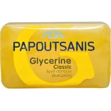 Papoutsanis Seife Glycerin Gelb Körper Bar Seife mit Glycerin Gelb 500gr